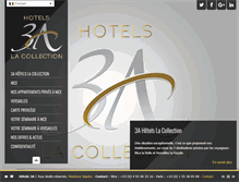 Tablet Screenshot of hotels3alacollection.com